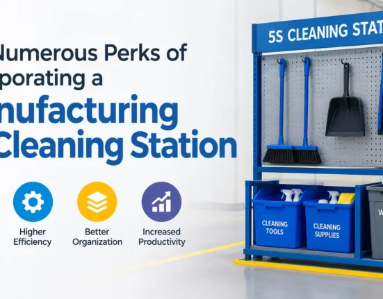 manufacturing 5S cleaning station