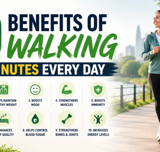 benefits of walking 30 minutes a day