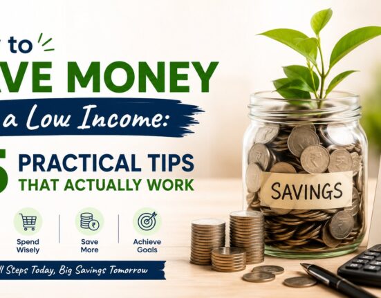 how to save money on low income