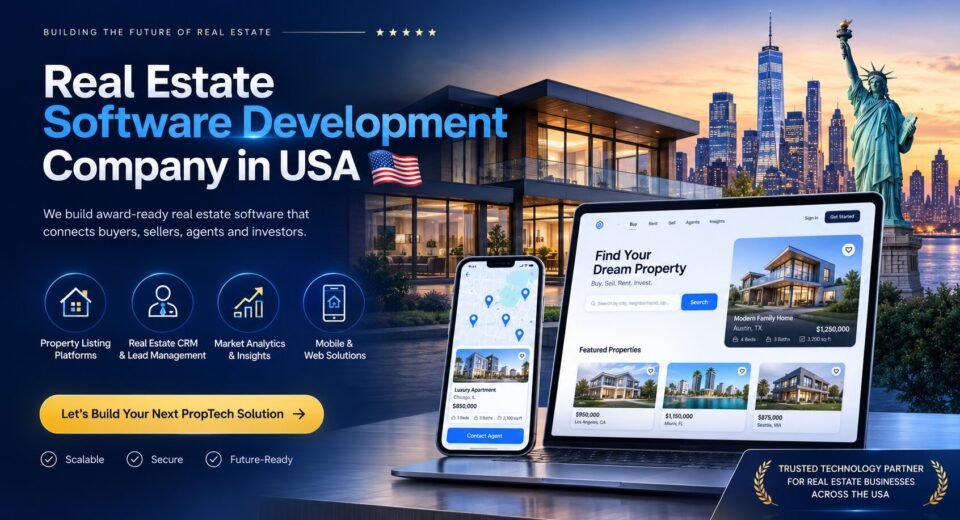 Real Estate Software Development Company in USA